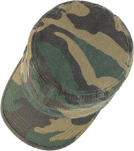 Load image into Gallery viewer, Men&#39;s Army Vintage Black Denim Cadet Style Military Hat