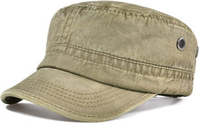 Load image into Gallery viewer, Men&#39;s Army Vintage Medium Blue Denim Cadet Style Military Hat