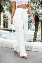 Load image into Gallery viewer, Vacay Chic White Casual Pants w/Pockets