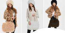 Load image into Gallery viewer, Mocha Beige Faux Fur Furry Luxury Style Handbag