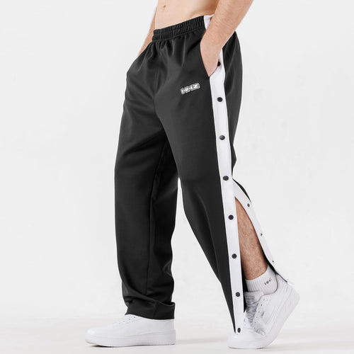 Black Men’s Comfy Knit Drawstring Sweatpants