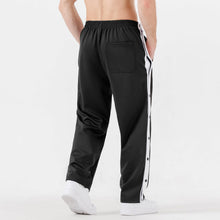 Load image into Gallery viewer, Black Men’s Comfy Knit Drawstring Sweatpants