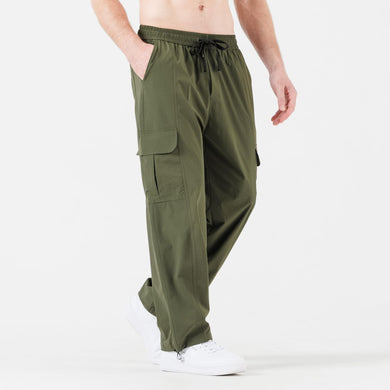 Army Green Men’s Comfy Knit Drawstring Sweatpants