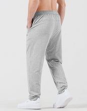 Load image into Gallery viewer, Men’s Grey Comfy Knit Drawstring Sweatpants