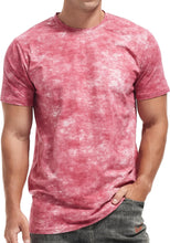 Load image into Gallery viewer, Men&#39;s Soft Cotton Mineral Red Short Sleeve Shirt