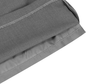 Polished Light Grey Long Sleeve Business Blazer & Skirt Suit Set
