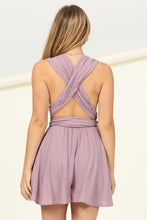 Load image into Gallery viewer, Everlasting Love Mauve Wrap Around Romper