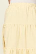 Load image into Gallery viewer, Call It a Day Tiered Midi Skirt