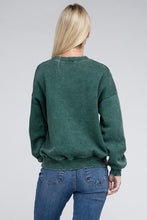 Load image into Gallery viewer, Fleece Ash Black Oversized Pullover