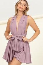 Load image into Gallery viewer, Everlasting Love Mauve Wrap Around Romper