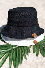 Load image into Gallery viewer, Stylish Eyelet Knit Bucket Hat