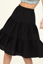 Load image into Gallery viewer, Call It a Day Tiered Midi Skirt