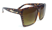 Load image into Gallery viewer, The Lauren Flat Top Black Gradient Sunglasses