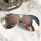 Load image into Gallery viewer, Stylish Mirrored Flat Top Aviator Sunglasses