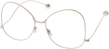 Load image into Gallery viewer, Vintage Style Oval Clear Oversized Gold Princess Glasses