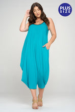 Load image into Gallery viewer, Plus Size Jade Smocked Loose Fit  Jumpsuit