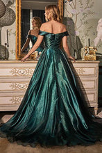 Load image into Gallery viewer, Hamilton Island Emerald Off Shoulder Sequin Maxi Dress