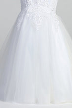 Load image into Gallery viewer, Ashton White Long Sleeve Lace Mermaid Wedding Dress
