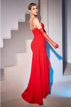 Load image into Gallery viewer, Dreamy Red Off Shoulder Layered Tulle Adjustable Strap Ball Gown