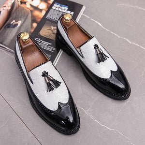 Luxury Xavier White Breathable Oxford Shoes