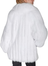 Load image into Gallery viewer, Faux Fur White Oversized Women&#39;s Long Sleeve Coat