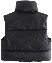 Load image into Gallery viewer, Outerwear Armygreen Lightweight Sleeveless Women&#39;s Puffer Vest