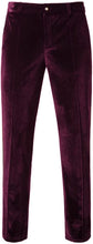 Load image into Gallery viewer, Men&#39;s Velvet Black Long Sleeve Blazer &amp; Pants 2pc Suit