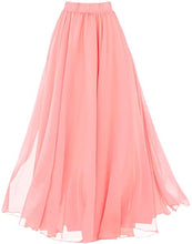 Load image into Gallery viewer, Chiffon of Love Fuchsia Pink Maxi Skirt