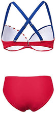 Load image into Gallery viewer, Athletic Padded American Flag Two-Piece Swimsuits