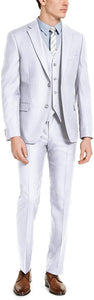 Men's White High Society Tuxedo Blazer 3pc Suit Set
