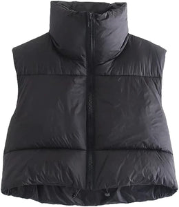 Outerwear Armygreen Lightweight Sleeveless Women's Puffer Vest