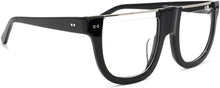 Load image into Gallery viewer, Stylish Acetate Black Oversized Semi-rimless Eyeglasses