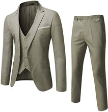 Load image into Gallery viewer, Luxury Olive Green 3pc Formal Men’s Suit