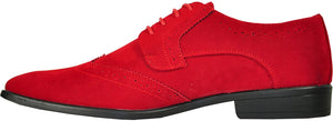 Men's Red Classic Oxford with Leather Lining Shoes