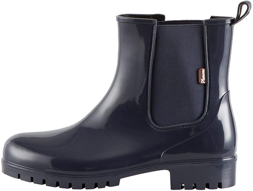 Deep Blue Chelsea Anti-Slipping Waterproof Rainboots