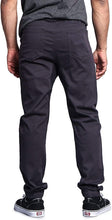 Load image into Gallery viewer, Classic Charcoal Biker Twill Men&#39;s Jogger Pants