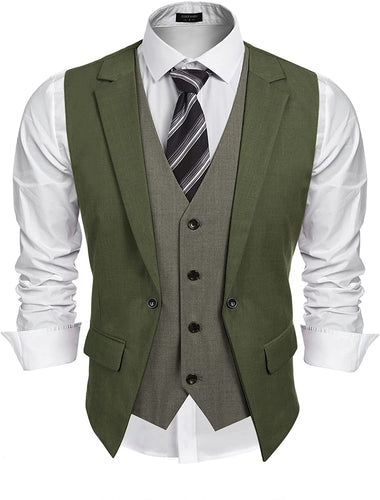 Men's Epic Formal Fashion Suit Vest