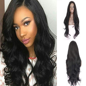 Black Loose Wave Long Synthetic Wig