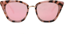 Load image into Gallery viewer, Cat Eye Pink Tortoise Designer UV400 Protection Sunglasses