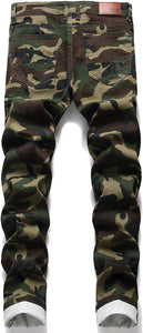 Regular Fit Camouflage Classic Denim Pants