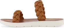 Load image into Gallery viewer, Cushionaire Tan Island Braided Slide Sandal