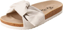 Load image into Gallery viewer, Sand Bow Tie Platform Cork Sandal