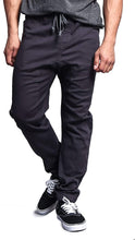 Load image into Gallery viewer, Classic Charcoal Biker Twill Men&#39;s Jogger Pants