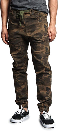 Classic Camo Biker Twill Men's Jogger Pants