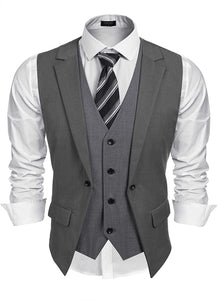 Men's Epic Formal Fashion Suit Vest