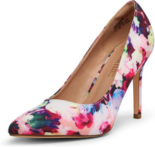 Load image into Gallery viewer, Twilight Floral Elegant Heel Pump Shoes