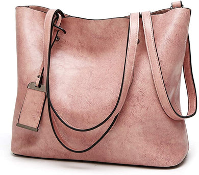 Messenger Tote Bag Pink Top Handle Satchel Handbags