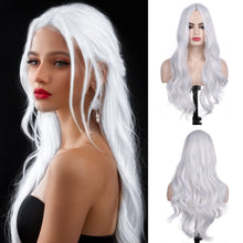 Load image into Gallery viewer, Malolos Heat Resistant Middle Part Loose Wavy Wigs