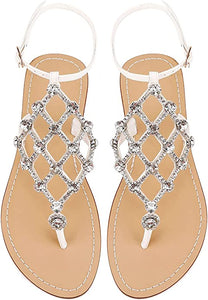 Silver Diamond Sequin Rhinestone Sparkle Fashion Sandals