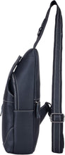 Load image into Gallery viewer, Genuine Black Leather Casual Crossbody Bag